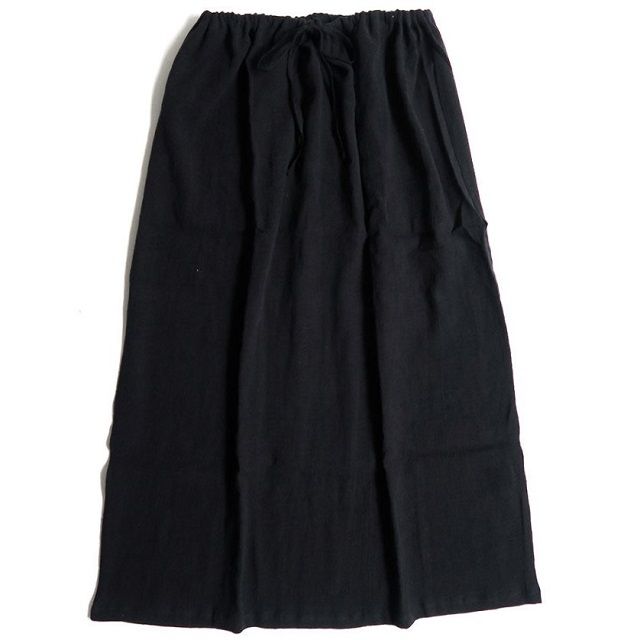 新品 BASERANGE ベースレンジ 25SS MAX SKIRT - Crinkle Linen 