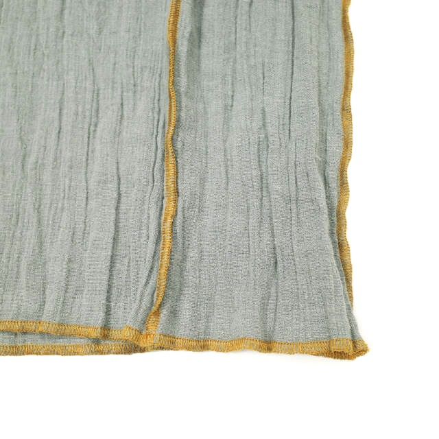  ベースレンジ 25 SS SHOK SLIP DRESS - Crinkle Linen コットンリネン キャミソールワンピース S Bayon Grey 定価21 780円 トップス g 22976 キャミワンピース ロングワンピース