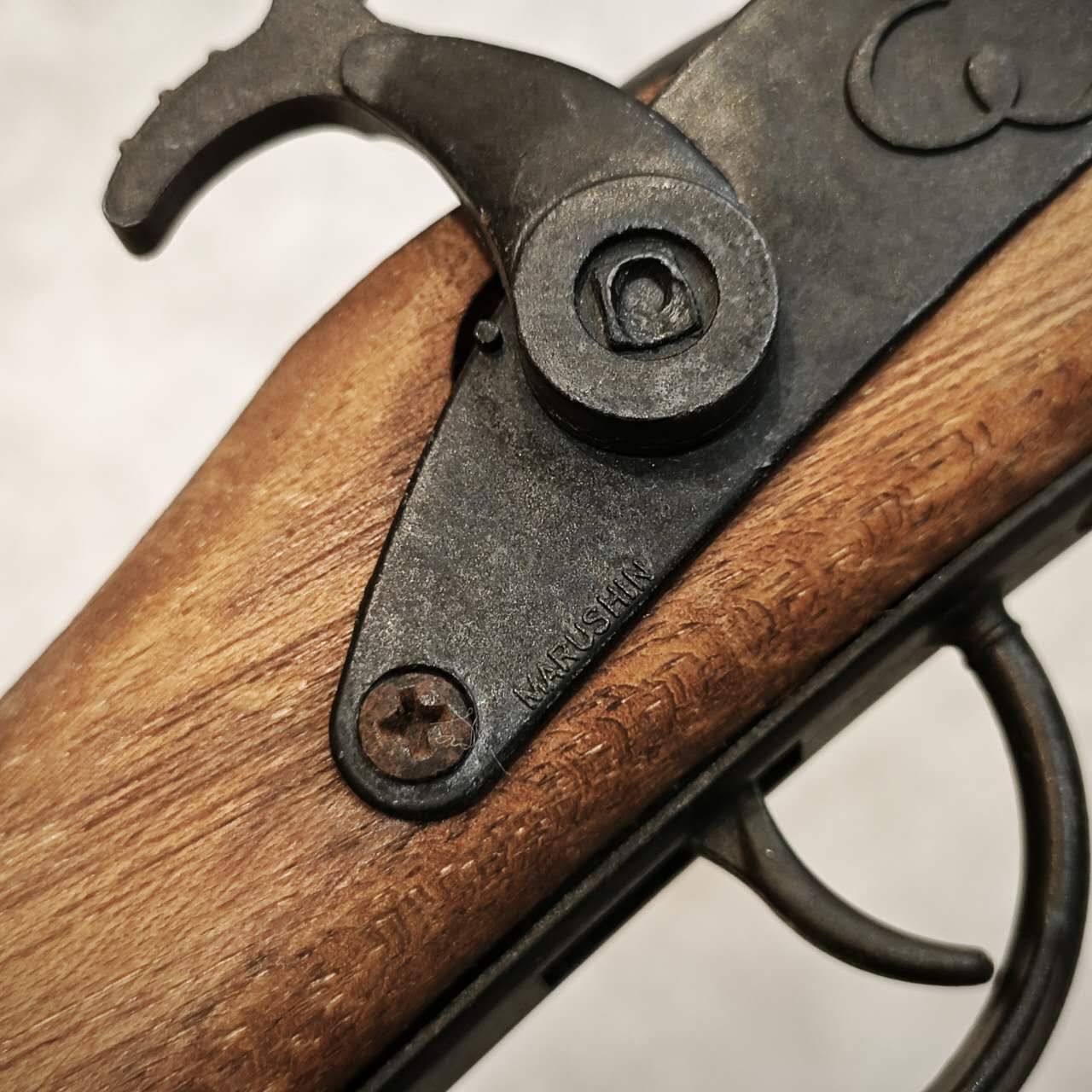 MARUSHIN マルシン 古式銃 1891 木製　モデルガン　送料無料 MARUSHIN マルシン 古式銃 1891 木製ストック 発火式モデルガン - メルカリ