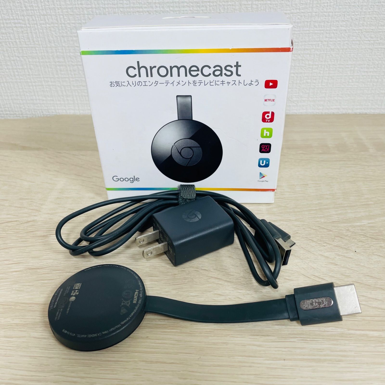 Google Chromecast 第二世代 NC2-6A5 クロームキャスト - メルカリ