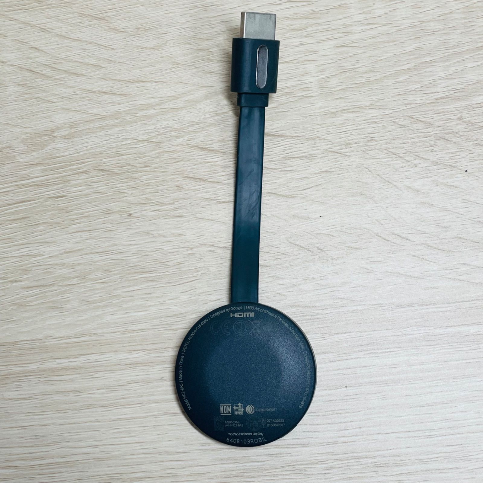 Google Chromecast 第二世代 NC2-6A5 クロームキャスト - メルカリ