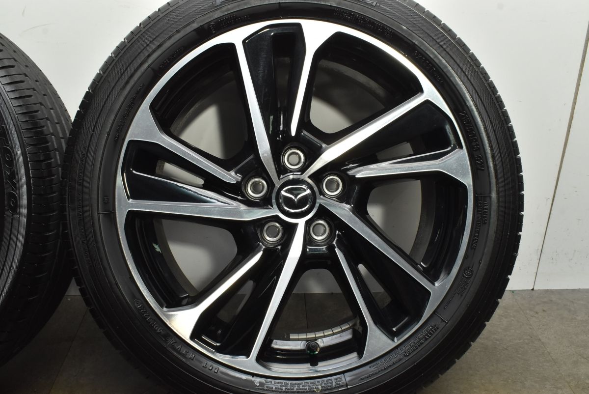 交換用に】マツダ CX-3 純正 18in 7J +50 PCD114.3 トーヨー