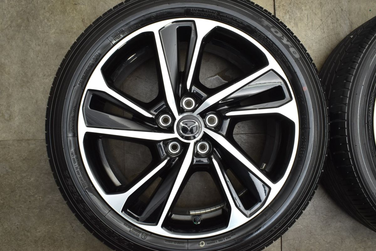 交換用に】マツダ CX-3 純正 18in 7J +50 PCD114.3 トーヨー