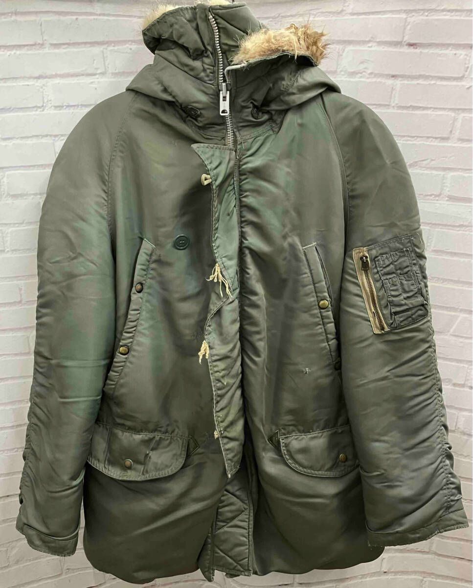 USAF ユーエスエーエフ 50 s 黒タグ 米軍実物 古着 N-3 B