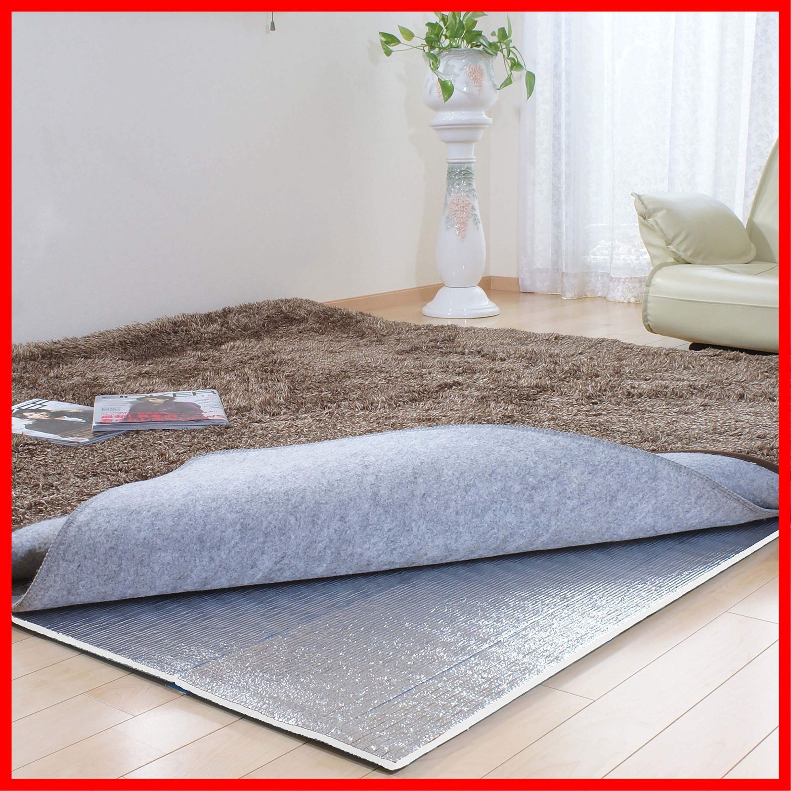 スーパーDX ほかほか 2畳用 防ダニ 8mm厚 保温シート 防音 断熱シート