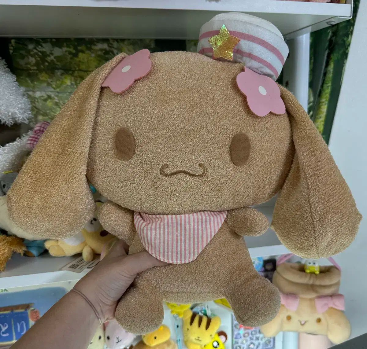 レア ゴー 古典 サンリオ 2006年 シナモロール モカ 大型 ぬいぐるみ