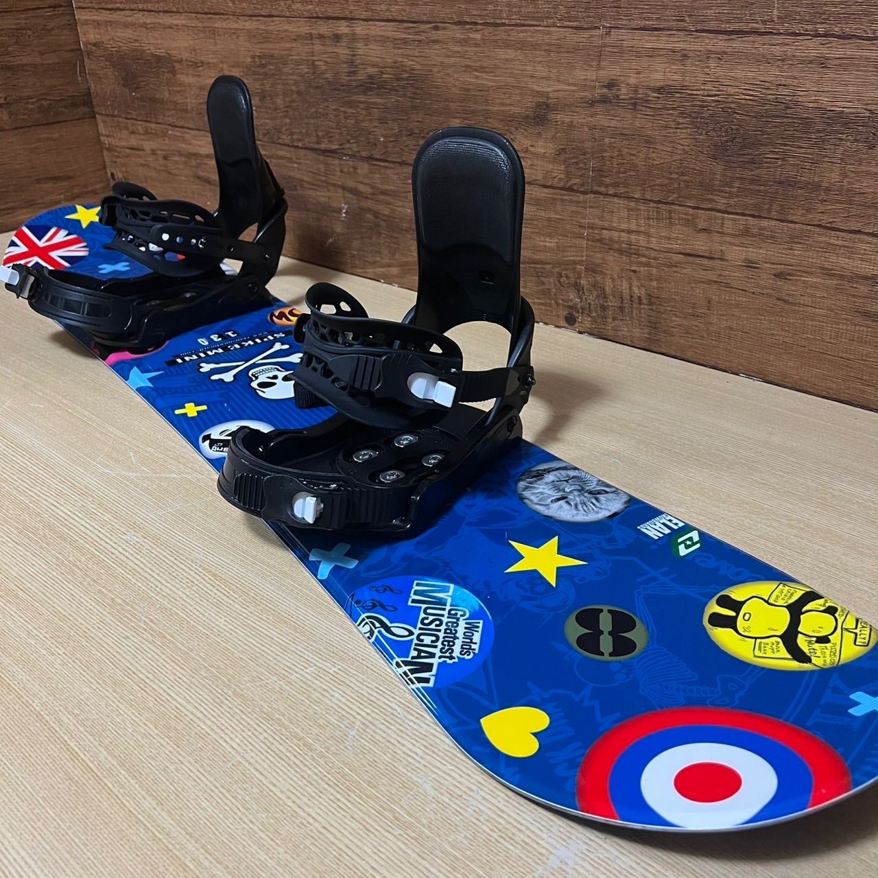 美品 ELANエラン ZUMAツマ キッズ ガール スノーボード 130cm ボード