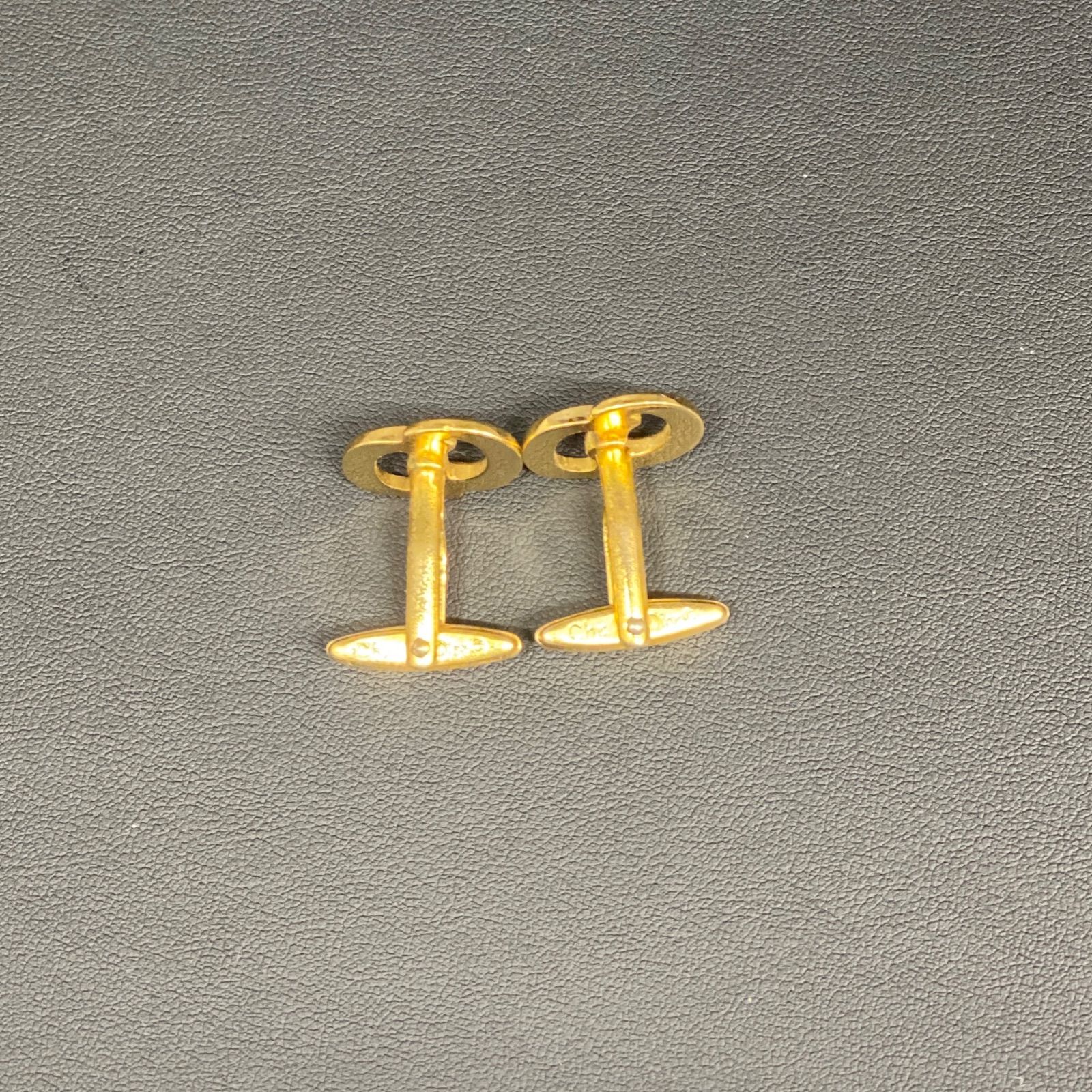 クリスチャンディオール Christian Dior カフスボタン アクセサリー CD