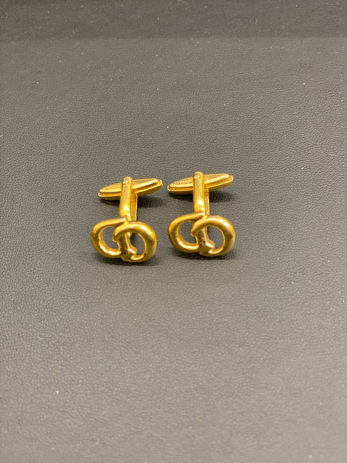 クリスチャンディオール Christian Dior カフスボタン アクセサリー CD