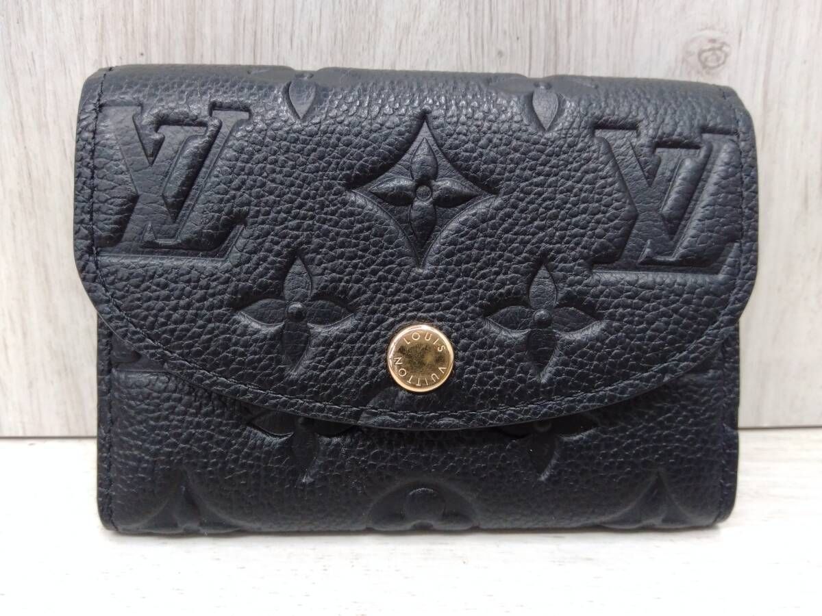 ルイヴィトン LOUIS VUITTON／アンプラント ポルトモネ・ロザリ