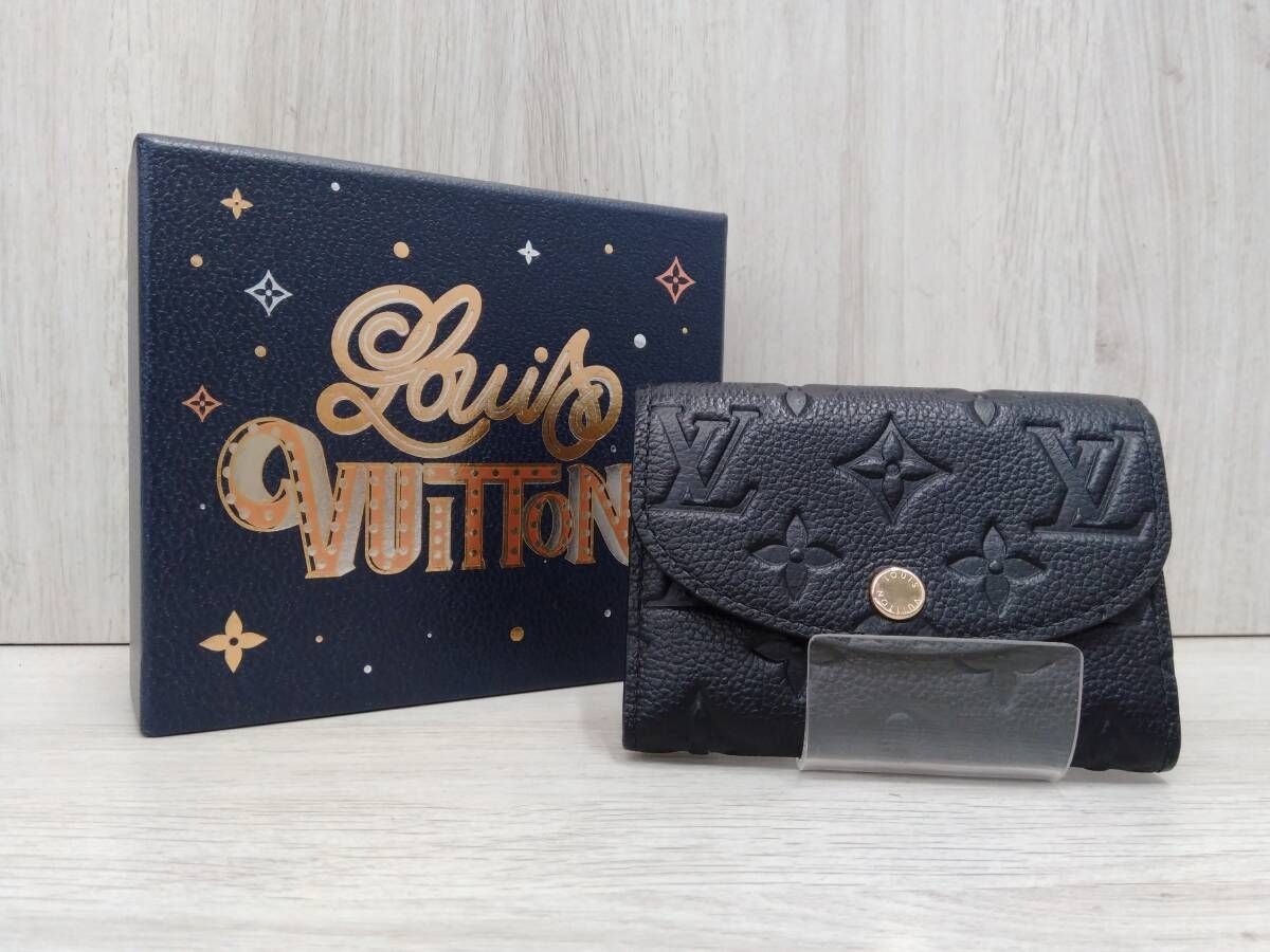 ルイヴィトン LOUIS VUITTON／アンプラント ポルトモネ・ロザリ