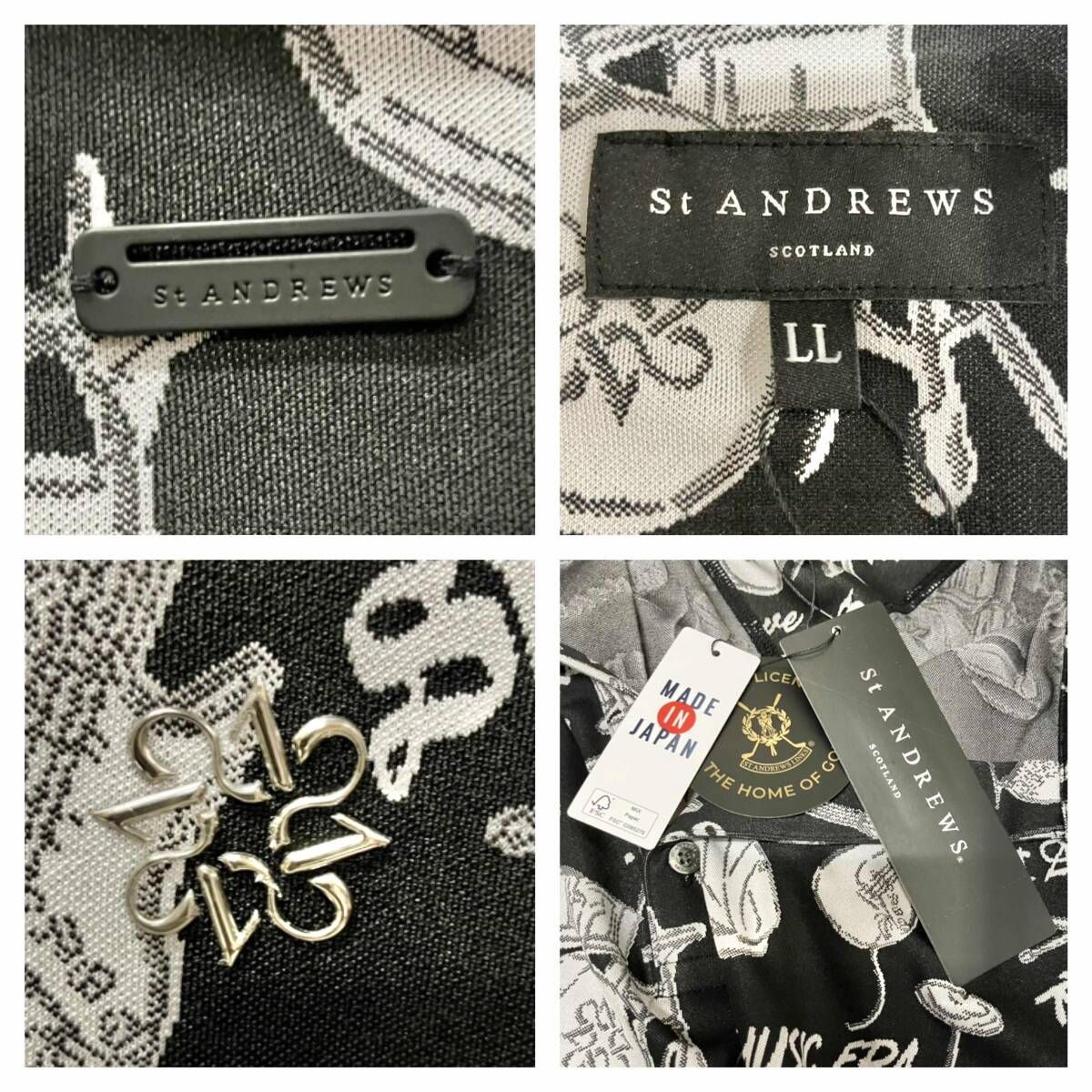 St ANDREWS セントアンドリュース ゴルフウェア 小売業者 ポロシャツ