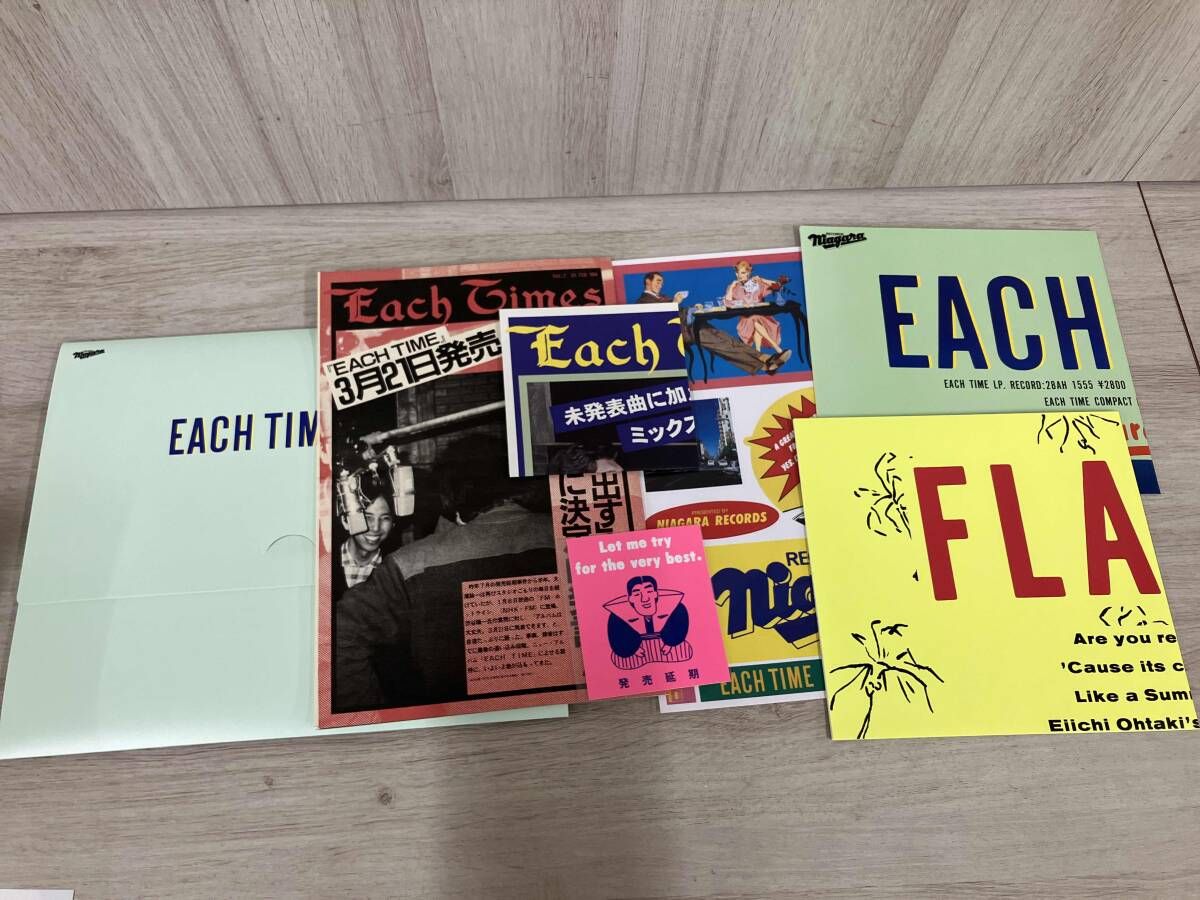 大滝詠一／EACH TIME 40th Anniversary VOX完全限定盤 大滝詠一 EACH TIME 40th Anniversary VOX (限定盤 大滝詠一『EACH