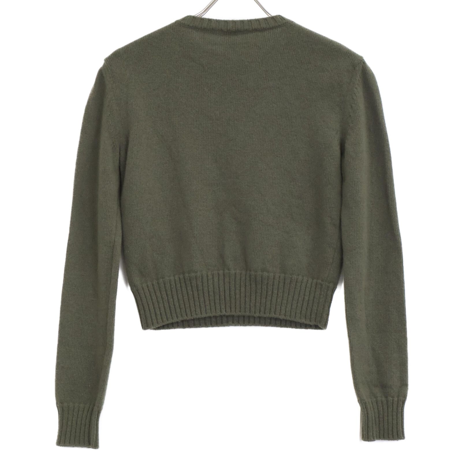 LOEWE ロエベ ｶｰｷ ｱﾅｸﾞﾗﾑ刺繍 ｸﾙｰﾈｯｸ ﾆｯﾄ XS - メルカリ