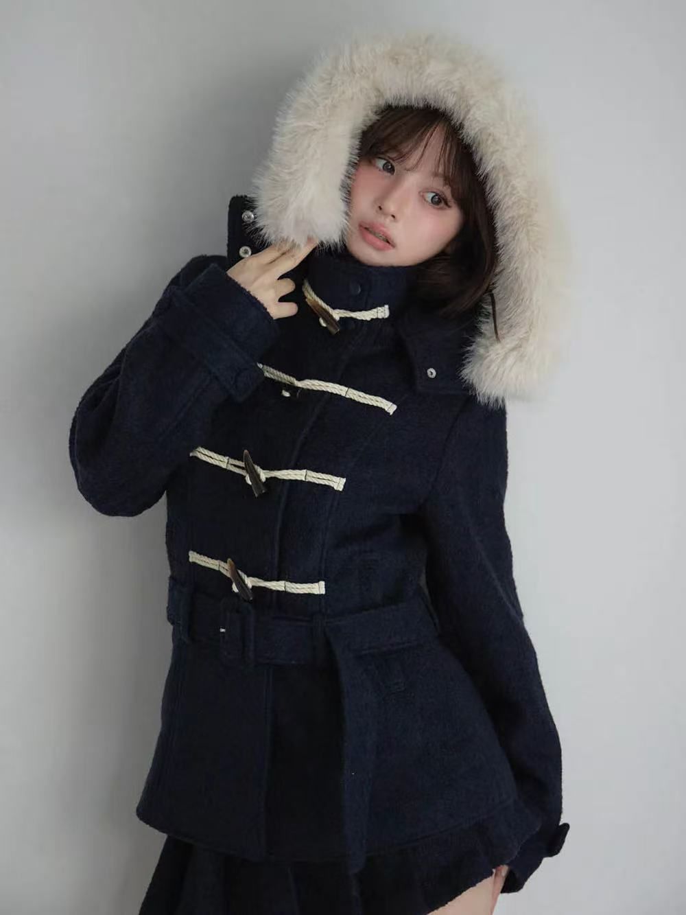 andmary Nicole fur belt jacket 新品未使用 正規品 andmary Nicole fur belt jacket ジャケット - メルカリ