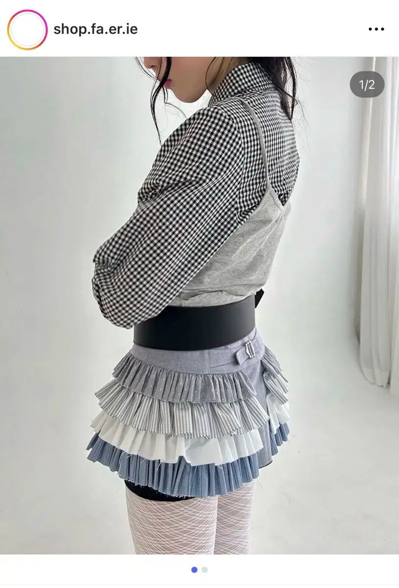 ショップフェアリー レイヤード レーススカート