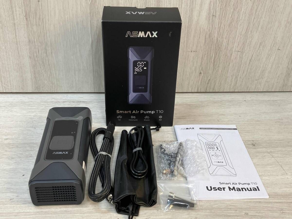 電動空気入れ ASMAX Smart Air Pump T 10