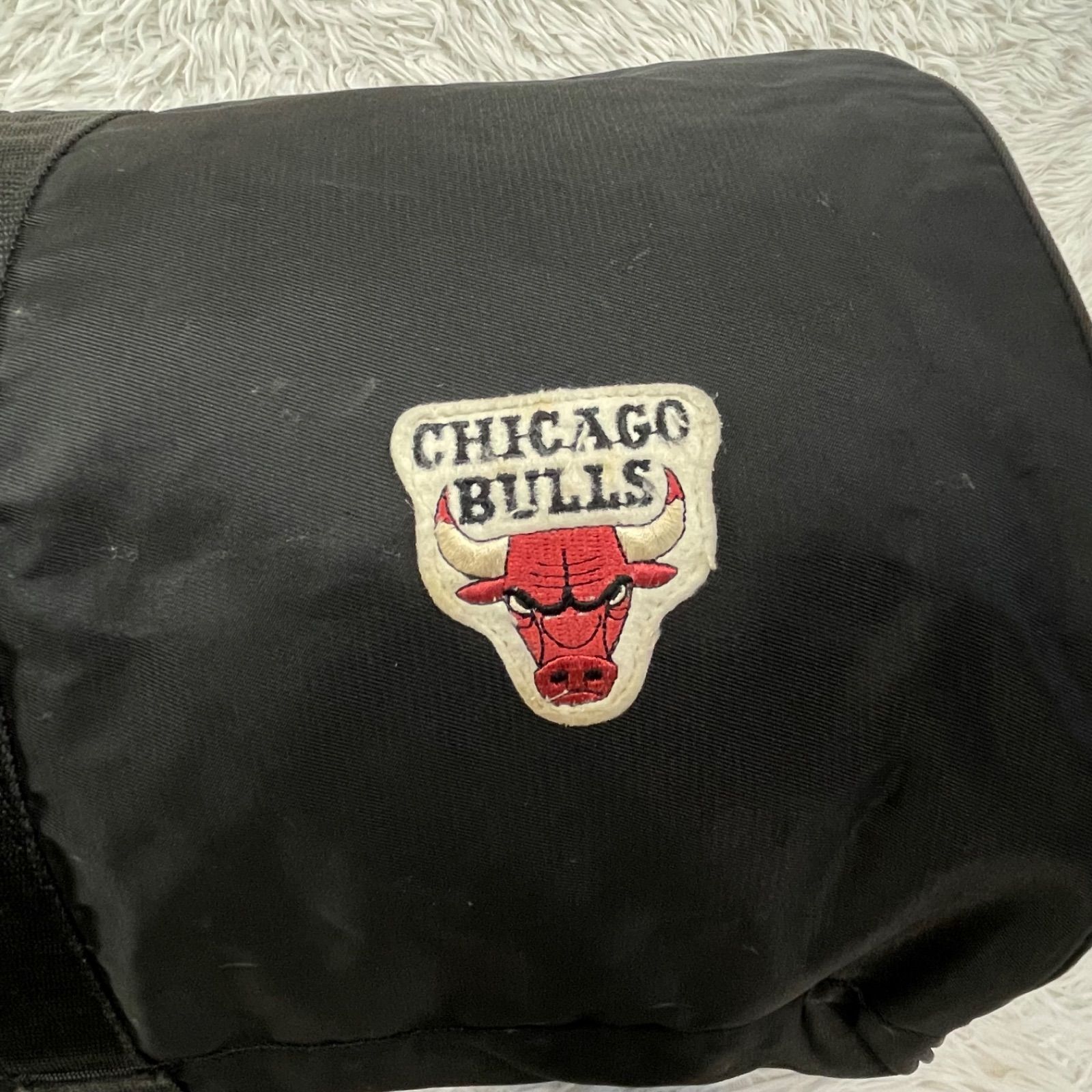 希少 90s NBA CHICAGO BULLS ボストンバッグ 2way スポーツバッグ