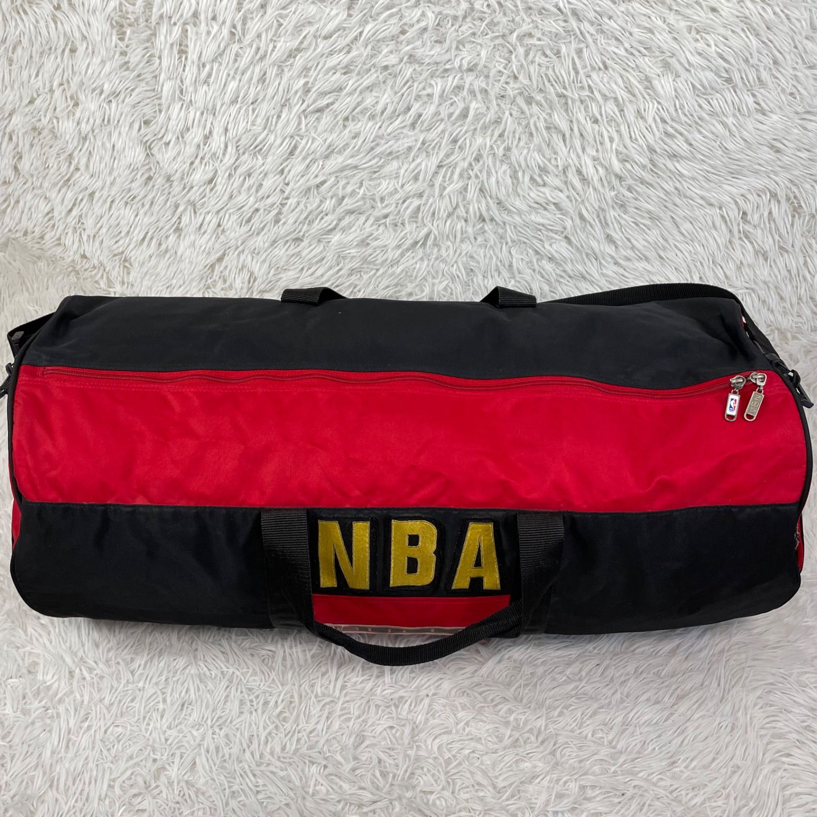 希少 90s NBA CHICAGO BULLS ボストンバッグ 2way スポーツバッグ