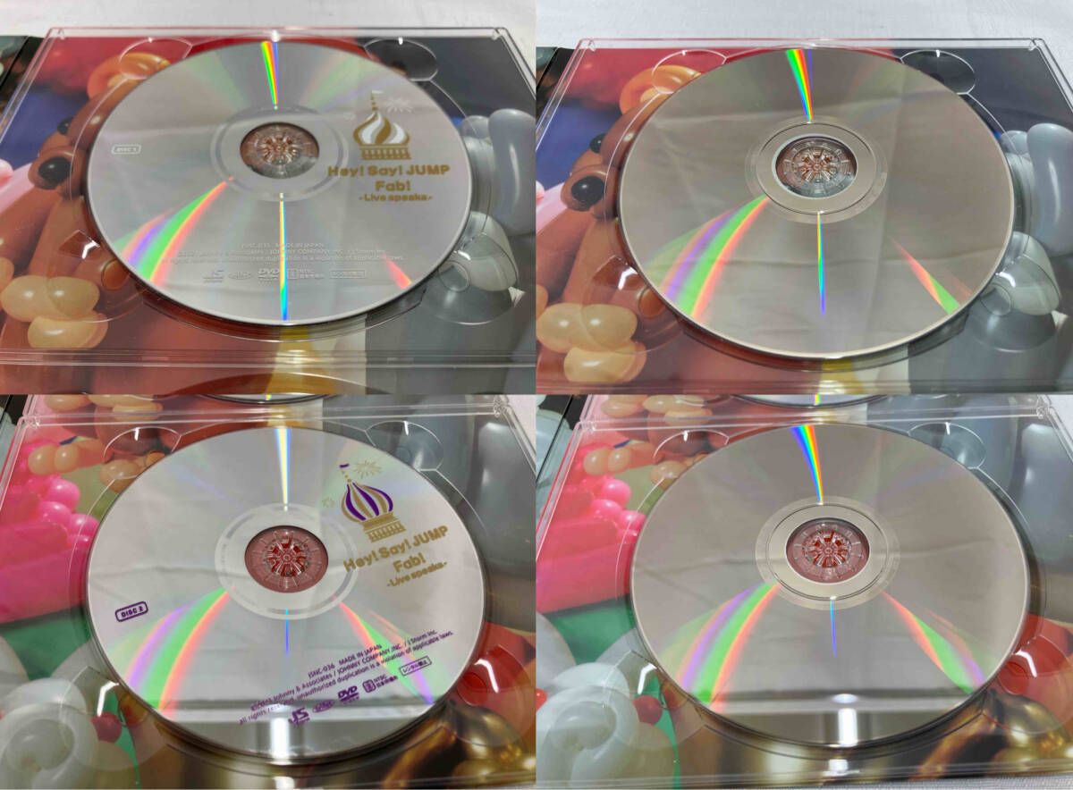 DVD DVD Hey! Say! JUMP Fab! -Live speaks.-(完全受注生産限定版)