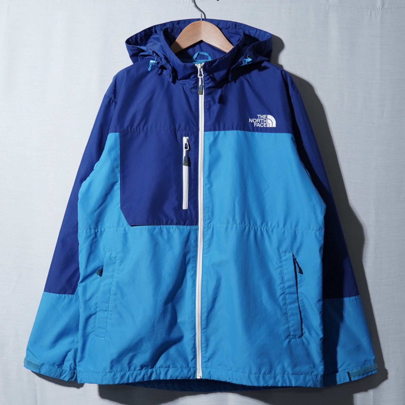 THE NORTH FACE ネイビー フードジャケット ウィンドブレーカー ノース
