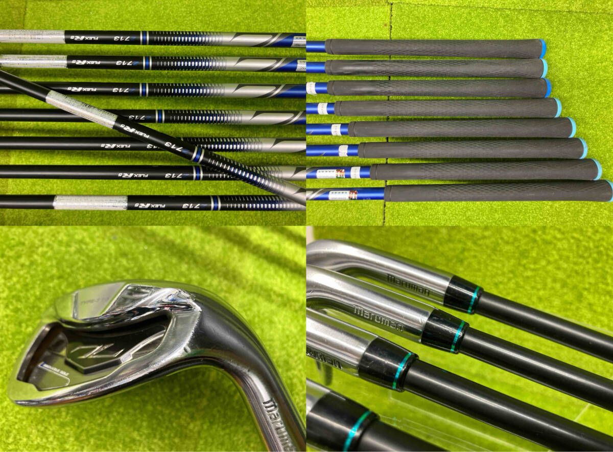 まる マルマン maruman ZEAT 713 シャフト Z713 フレックス R5 5-9P.S.A 8本