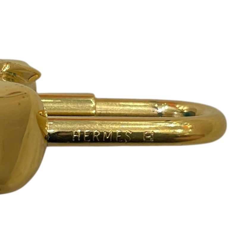 エルメス HERMES エレファントカデナ ゴールド メタル ユニセックス