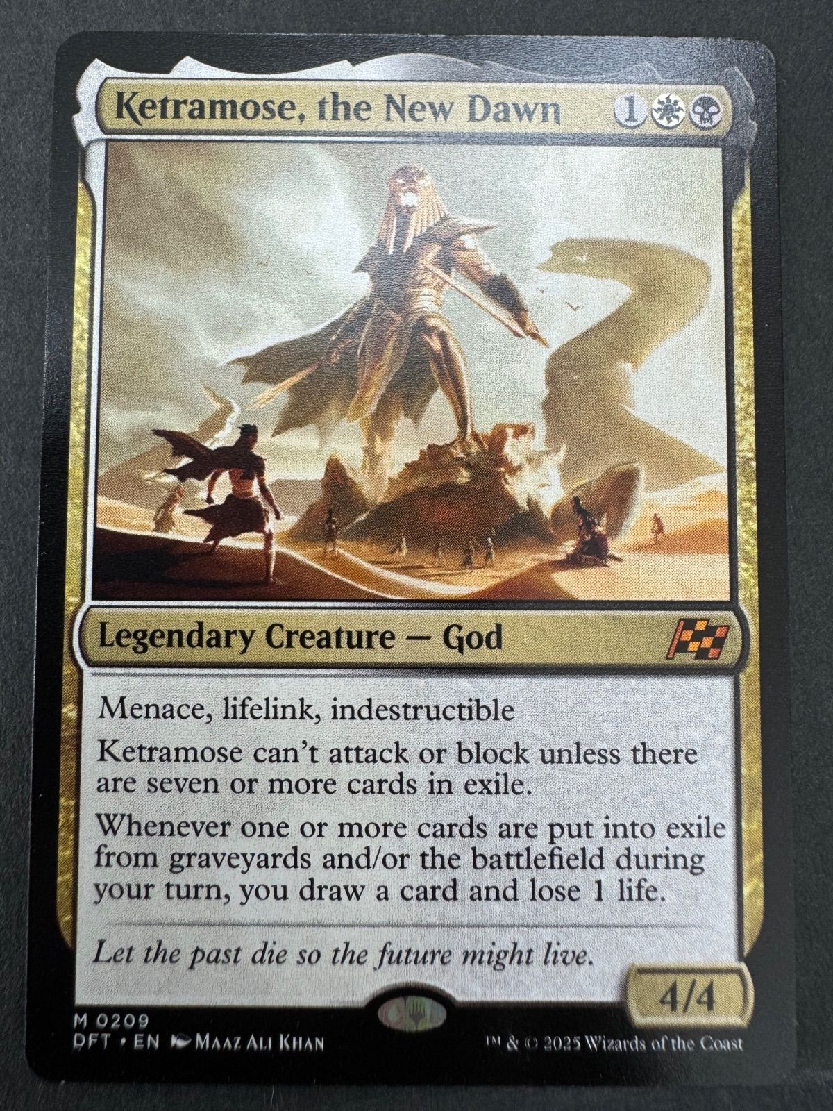 新たな夜明け、ケトラモーズ　拡張　英語　foil MTG 新たな夜明け、ケトラモーズ 英語 DFT - メルカリ