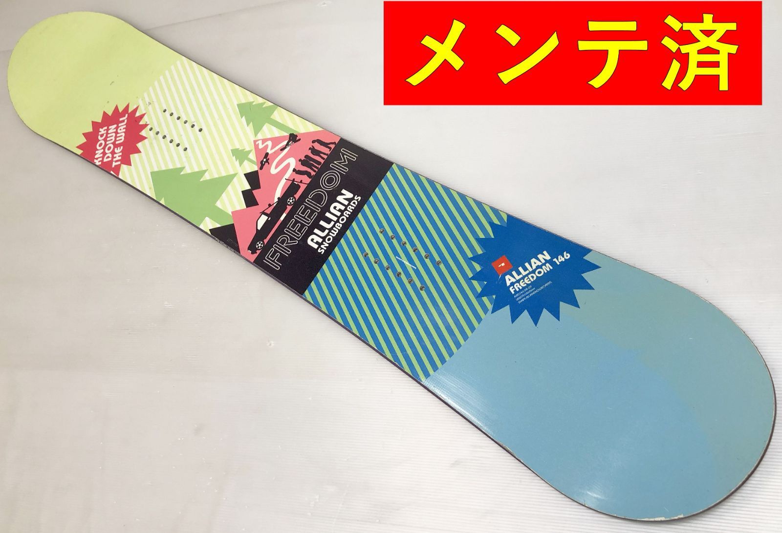 ◇ スノボ ALLIAN FREEDOM 146 cm スノーボード アライアン キャンバー