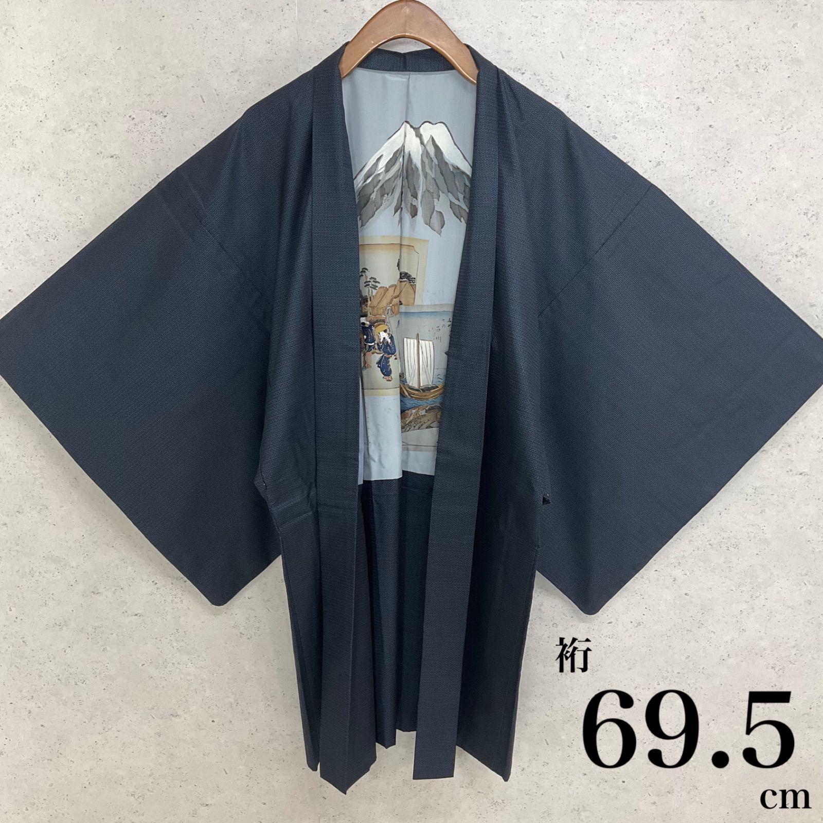 男物 正絹  大島紬  長着＆羽織 お値下げ中！！ 男物 正絹 大島紬 長着＆羽織 お値下げ中！！