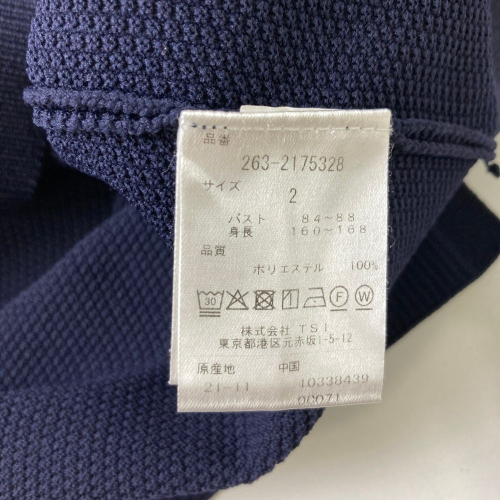 サイズ：2 JACK BUNNY ジャックバニー ハイネック ニットベスト