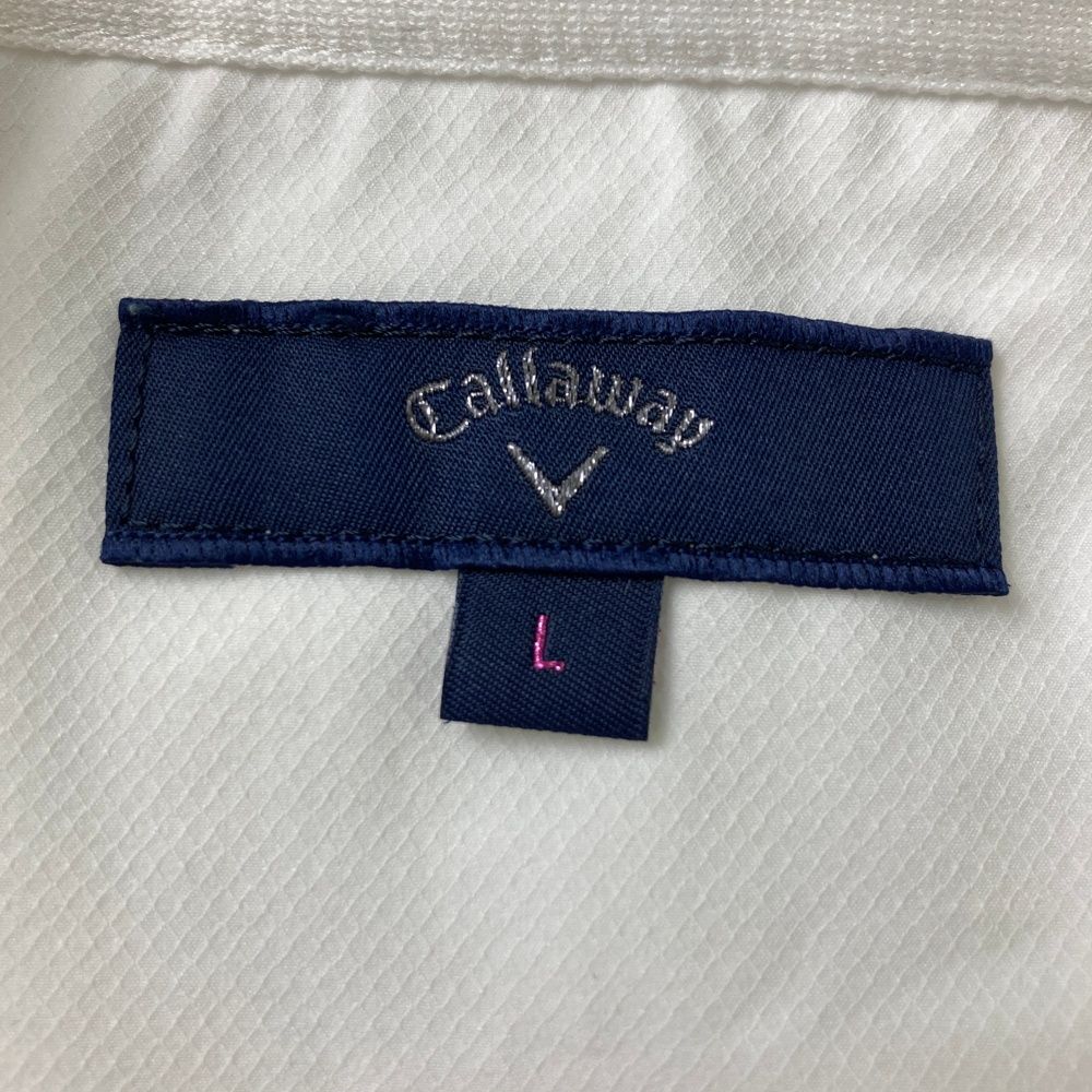 サイズ：L CALLAWAY キャロウェイ フード付 2WAY ジップジャケット