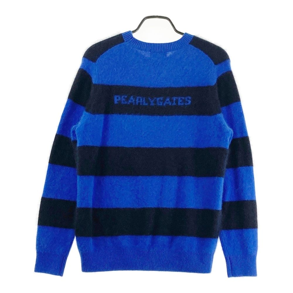 サイズ：4 PEARLY GATES パーリーゲイツ ウール混 ニットセーター