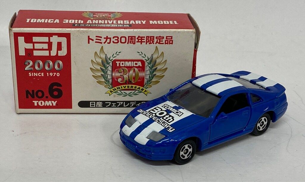 トミー トミカ 30周年限定品 日産 フェアレディ300ZX(青白) No.6