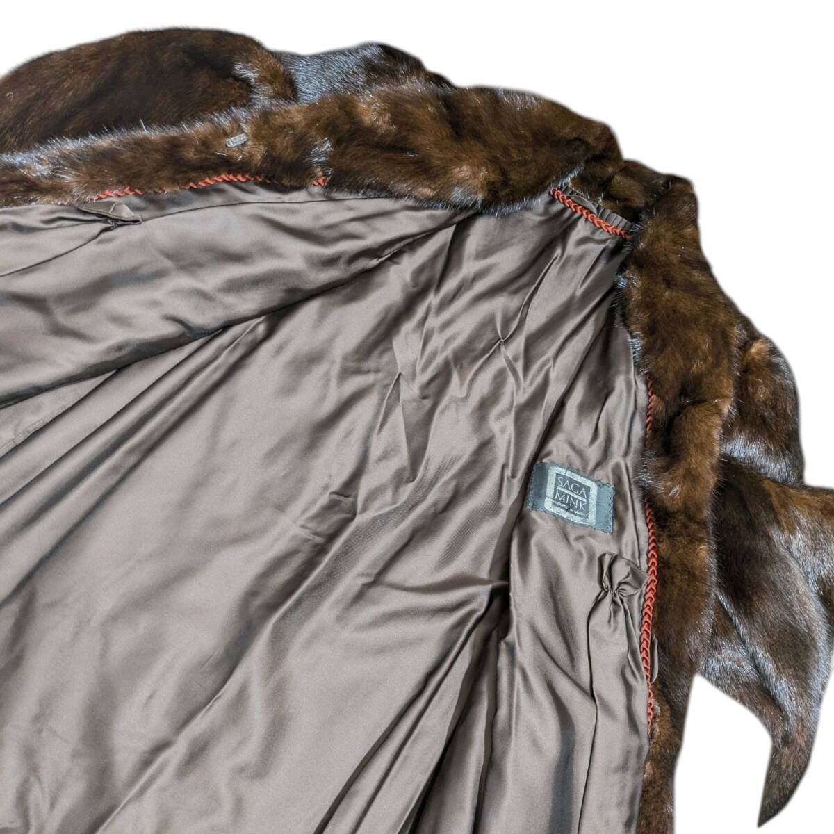 SAGA MINK サガミンク ロングコート 銀サガ ファーコート ジャケット