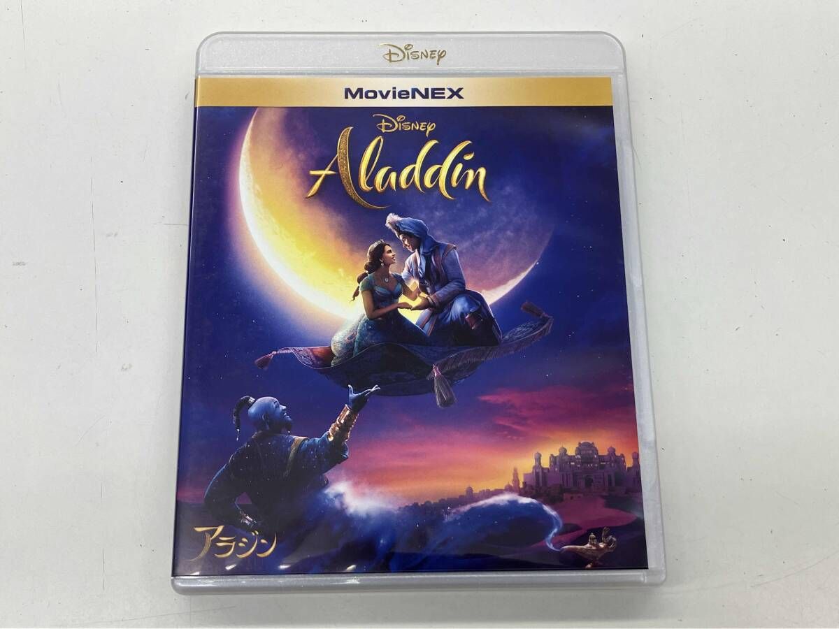 ★アラジン　ブルーレイDVD アラジン MovieNEX ブルｰレイ+DVDセット(Blu-ray Disc) - メルカリ