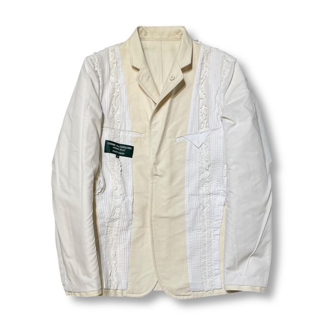 07ss COMME des GARCONS HOMME PLUS EVERGREEN Tailored Jacket フリル