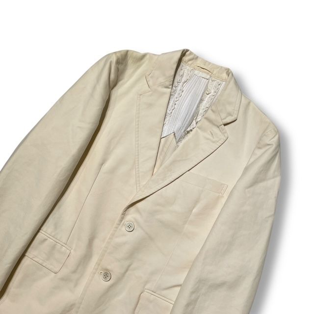 07ss COMME des GARCONS HOMME PLUS EVERGREEN Tailored Jacket フリル