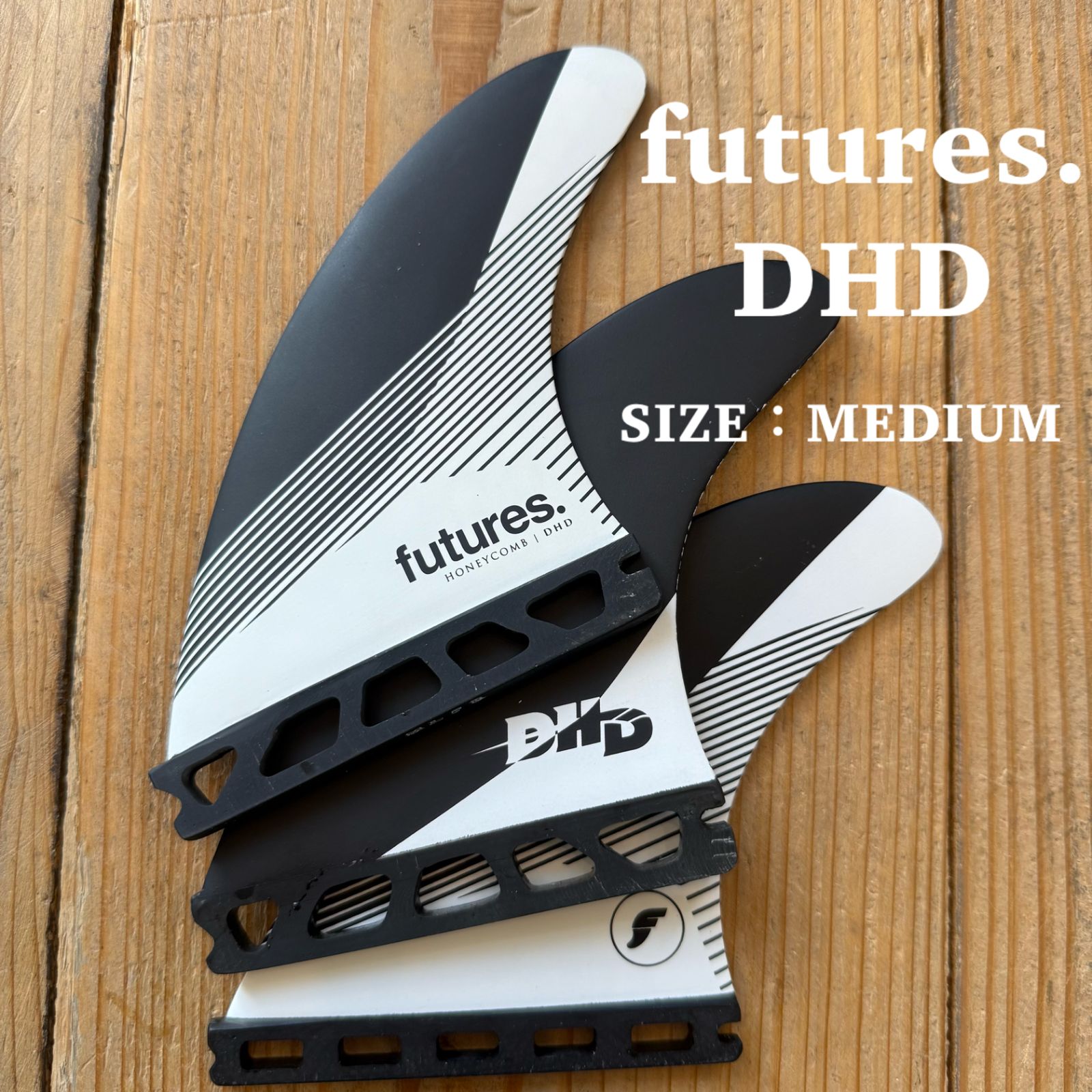 新古 futures フィン DHD ダレンハンドレー Mサイズ サーフィン
