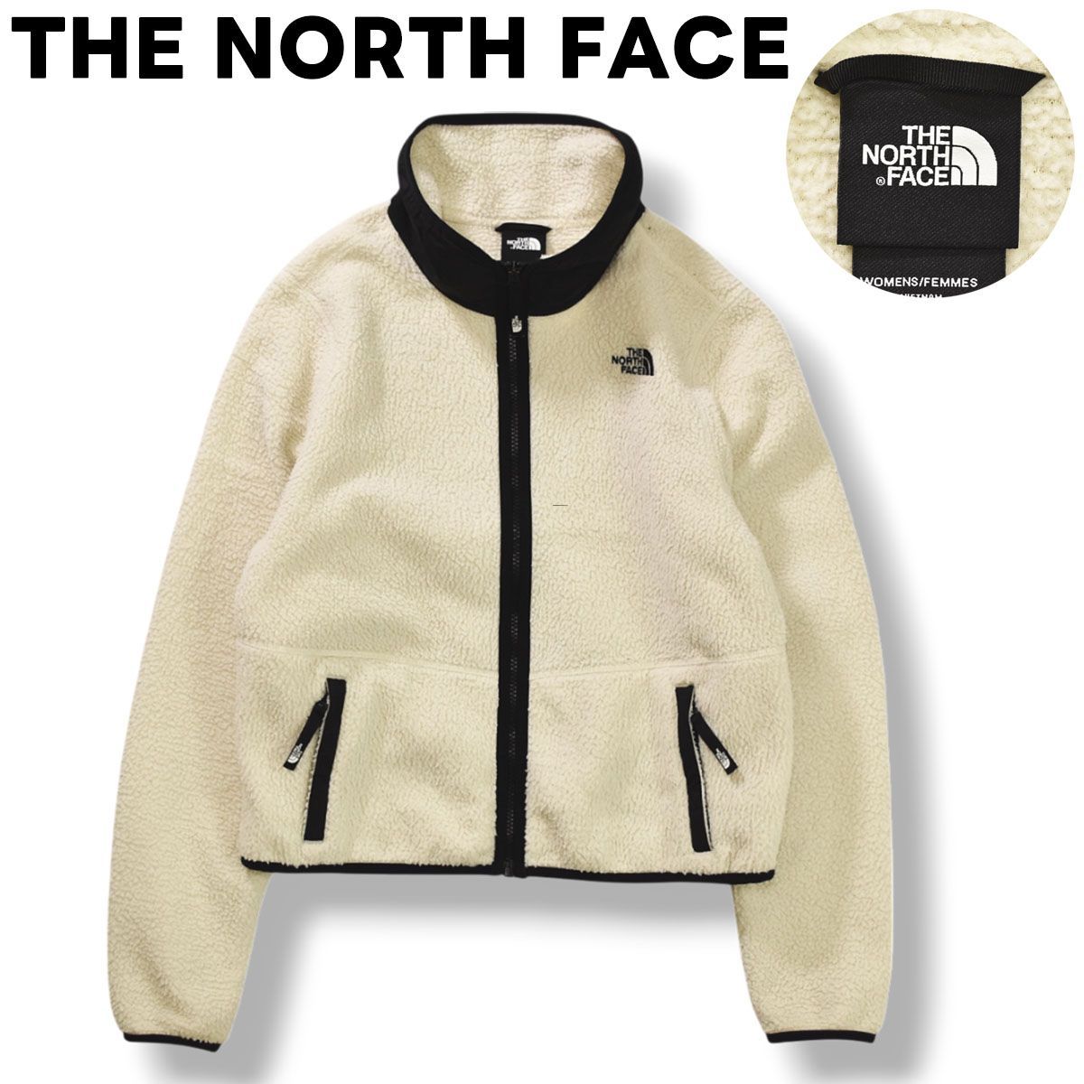 美品】 ノースフェイス THE NORTH FACE ボア フリース ジャケット S 