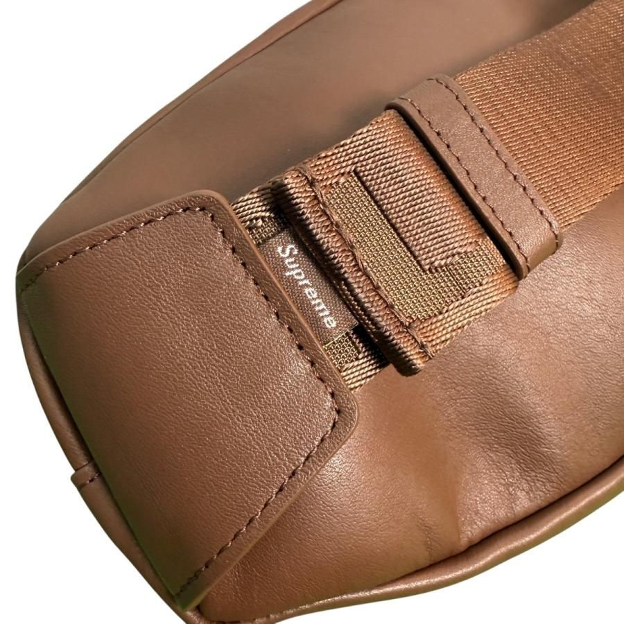 美品】シュプリーム Supreme 24AW／ Leather Waist Bag ／レザー