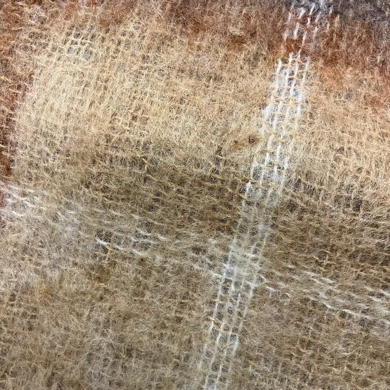 50's ヴィンテージ モヘア ブランケット 2024 50's ヴィンテージ