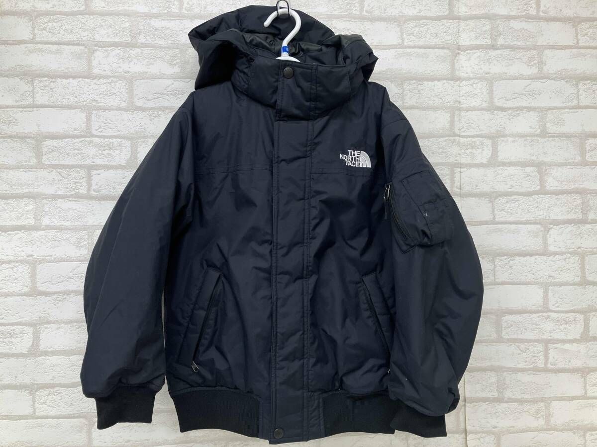 THE NORTH FACE NYJ82309 ザノースフェイス ウインター ボンバージャケット ブラック キッズ 130 中綿 ナイロン