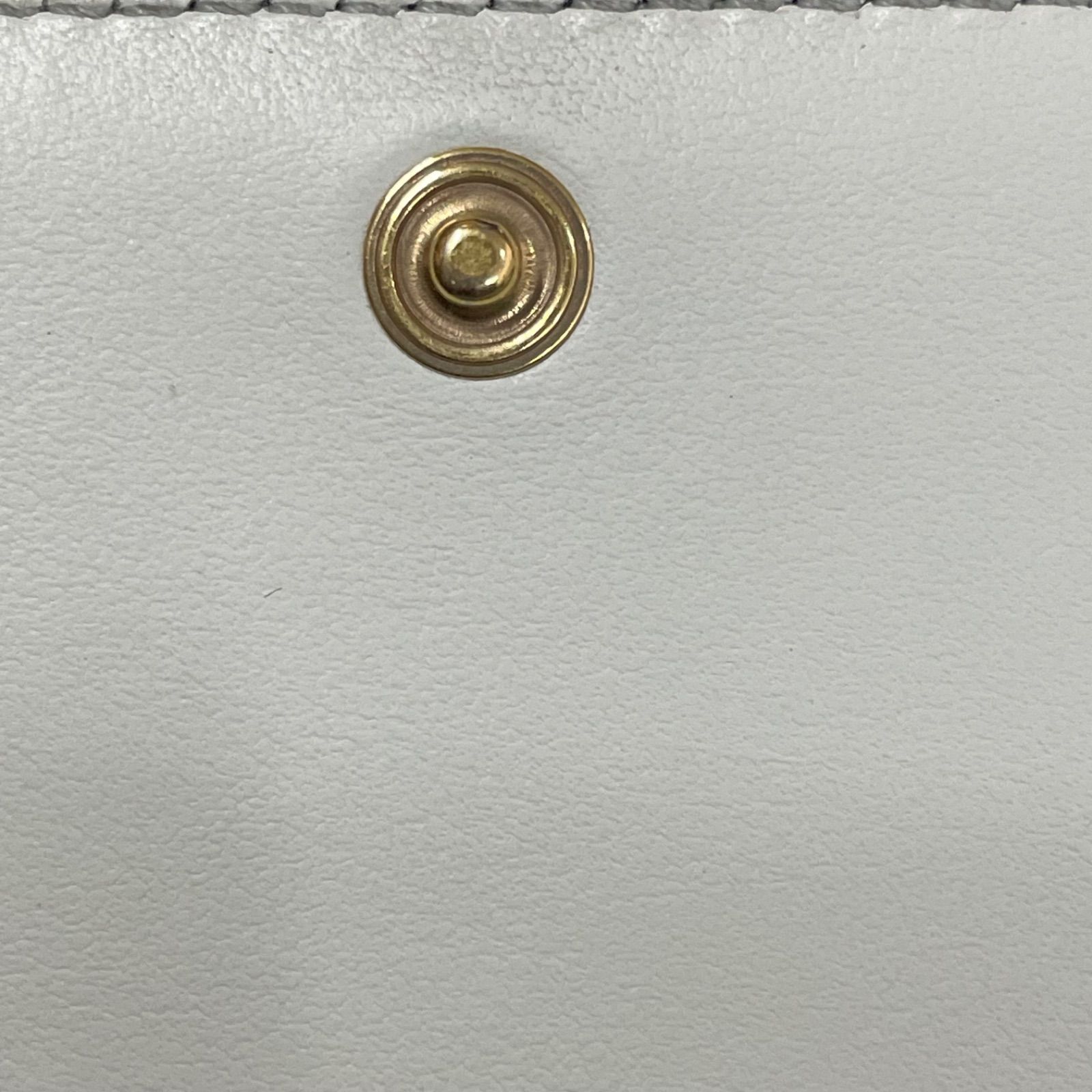  ®️ CELINE セリーヌ ビジネスカードホルダー チョーク グレインドカーフスキン カードケース 名刺入れ レディース メンズ ユニセックス 白系 レザー 名刺入れ 小物