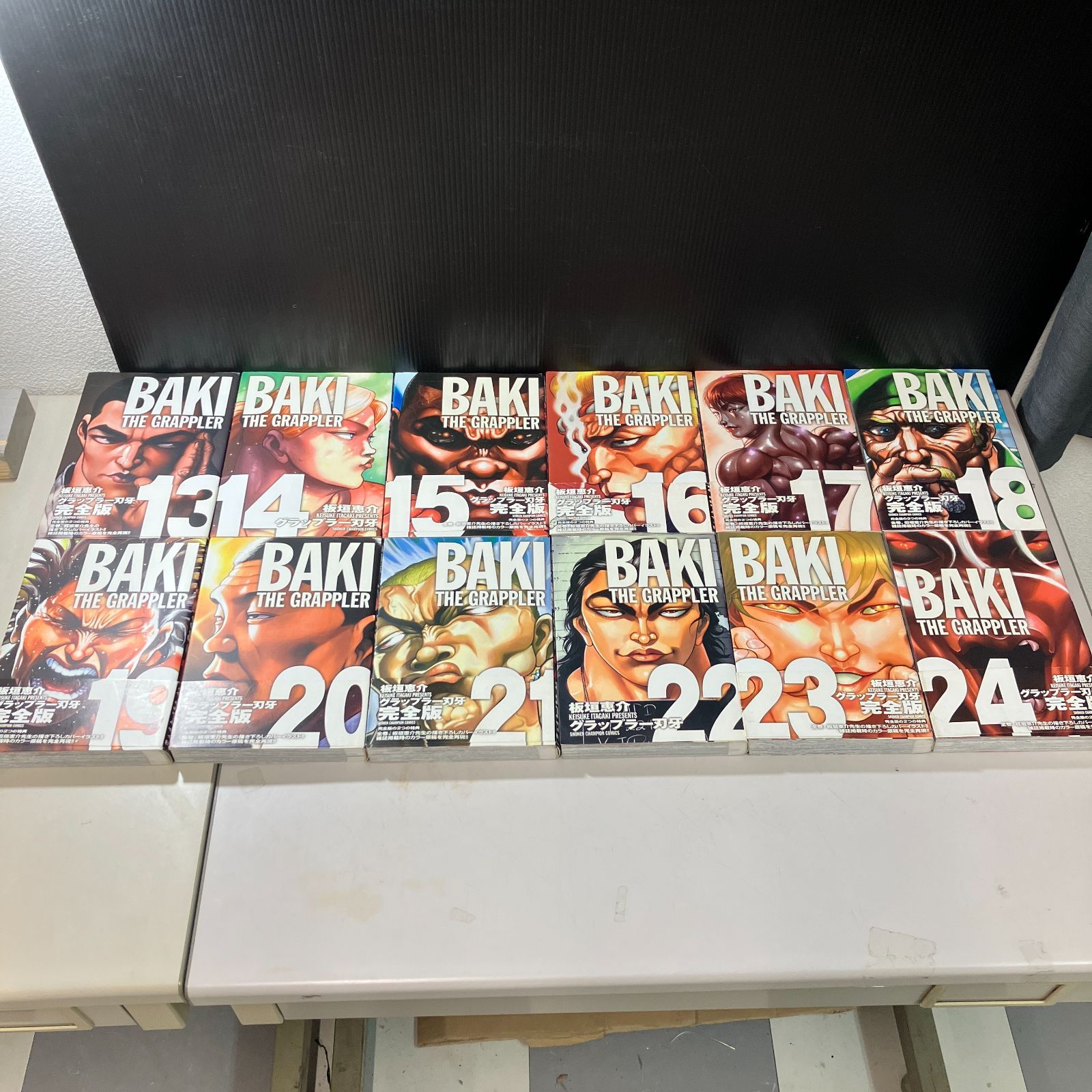 むつ1-112302】グラップラー刃牙 完全版 ショップ 全巻 2025年最新