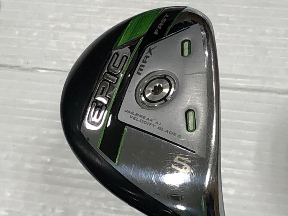 キャロウェイ EPIC MAX FAST ユーティリティ 23° Rフレックス 39.5