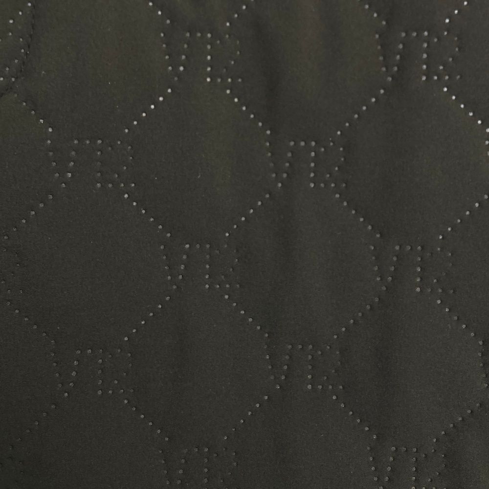 美品【パーリーゲイツ】キルティング中綿 ジップ スカート ニット編み グレー×黒 美品【パーリーゲイツ】キルティング ジップ スカート 中綿ニット編み