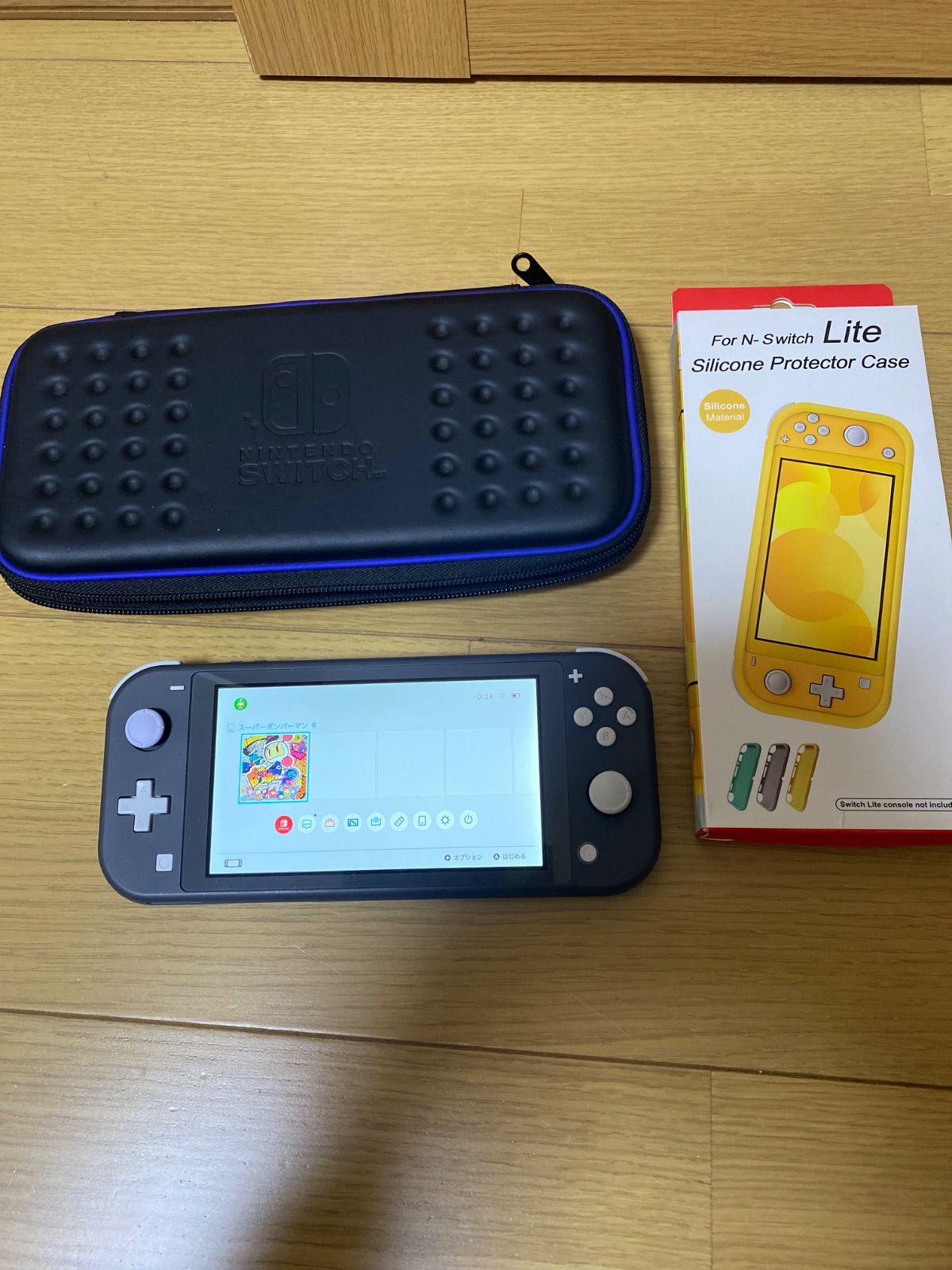 Nintendo Switch Lite グレー 本体のみ おまけあり - メルカリ