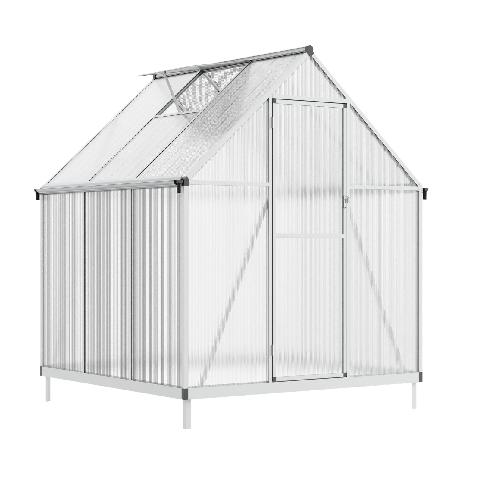 奥行169cmタイプ】アルミ温室 家庭用温室 大型 花園温室 温室 家庭用