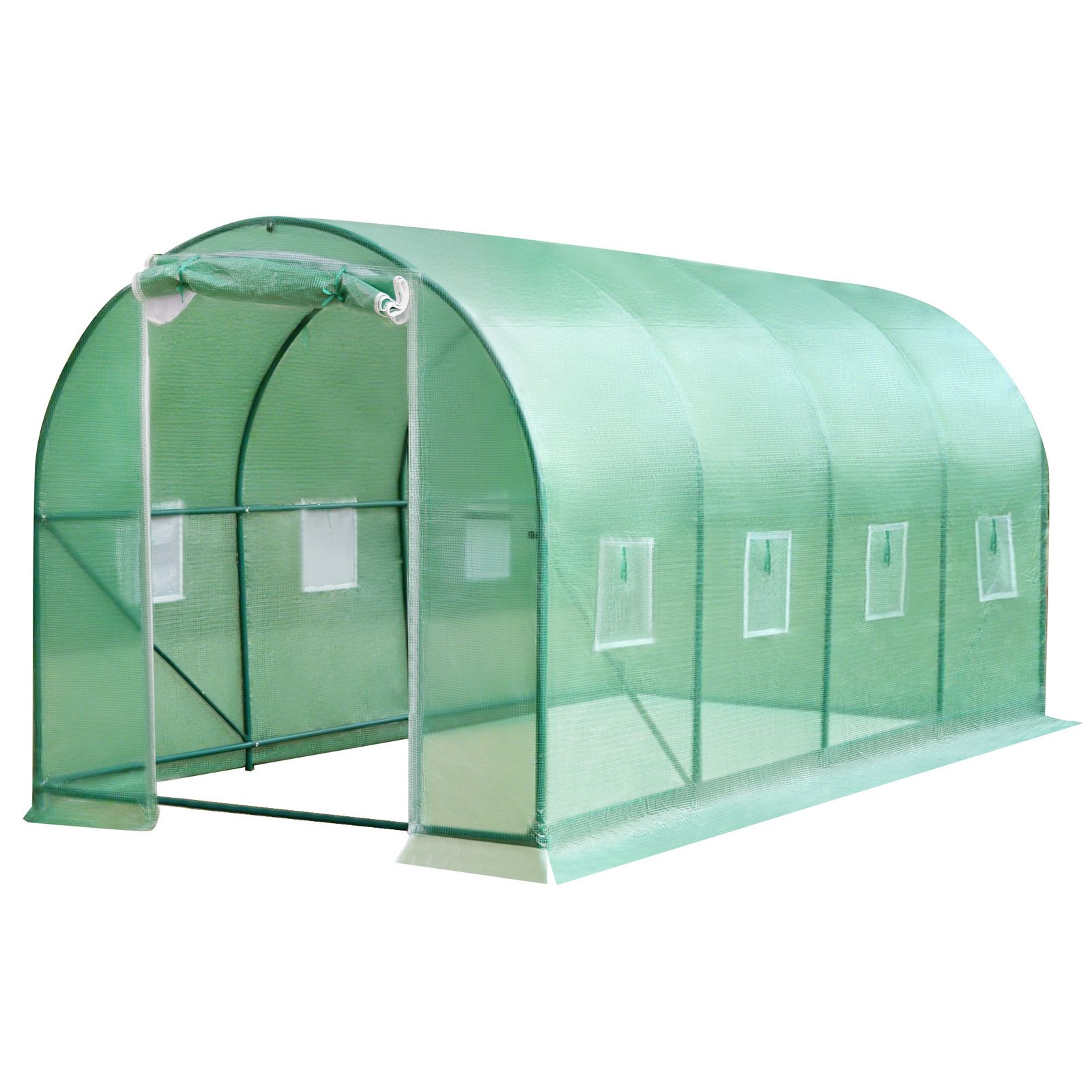 ビニール温室 大型 カバー付き 236*486*180cm 温室 ベランダ 家庭用